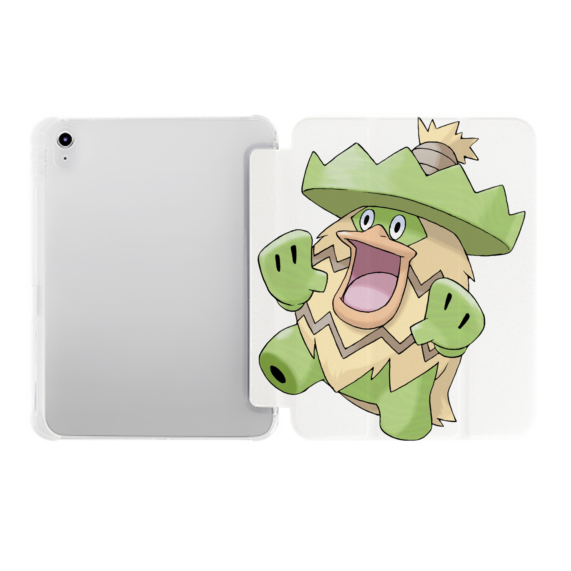 （画像用） ポケットモンスター Pokémon IPad ケース ペン収納付き 三つ折りスタンド PUレザー×シリコン 対応機種9.5/10.5/10.9インチ